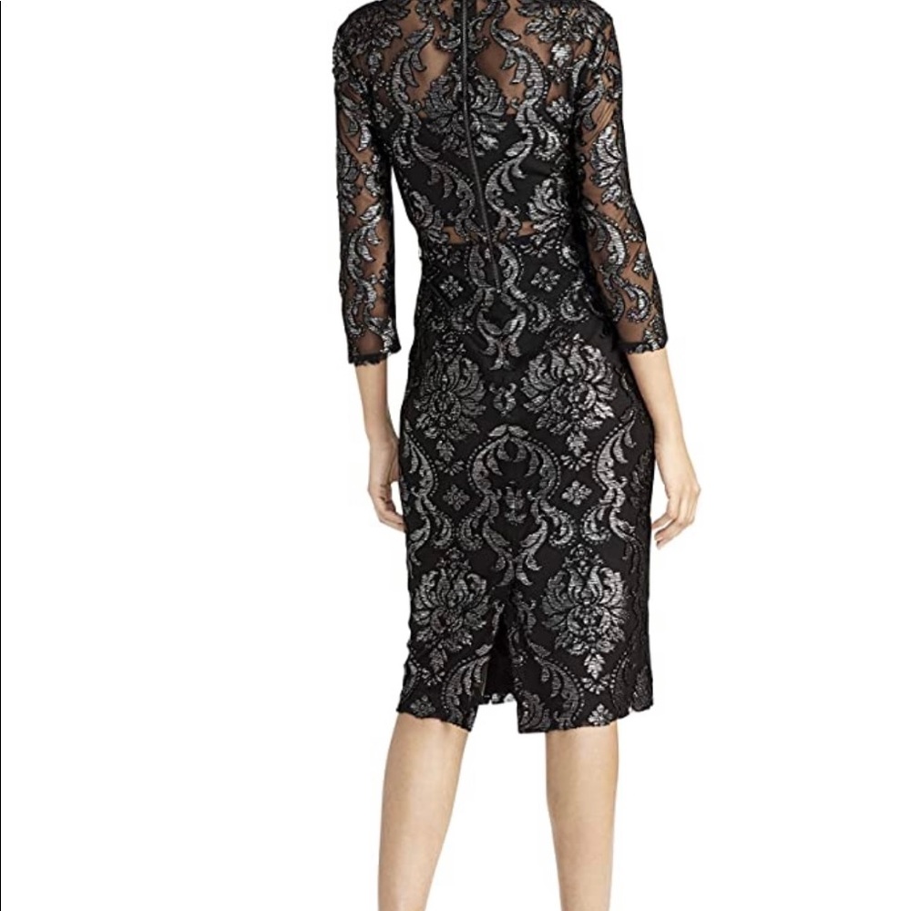 Brand new black and silver dress.